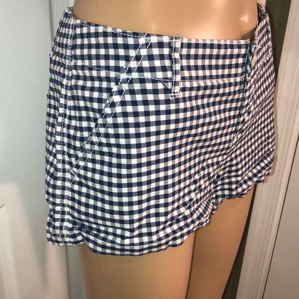 Hollister Blue/White Shorts 7/28 - Picture 2 of 7